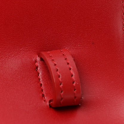 Saint Laurent Smooth Calfskin Manhattan Shoulder Bag Rouge Eros 11 of 14