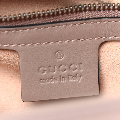 Gucci Calfskin Matelasse Small GG Marmont Shoulder Bag Porcelain Rose 6 of 10