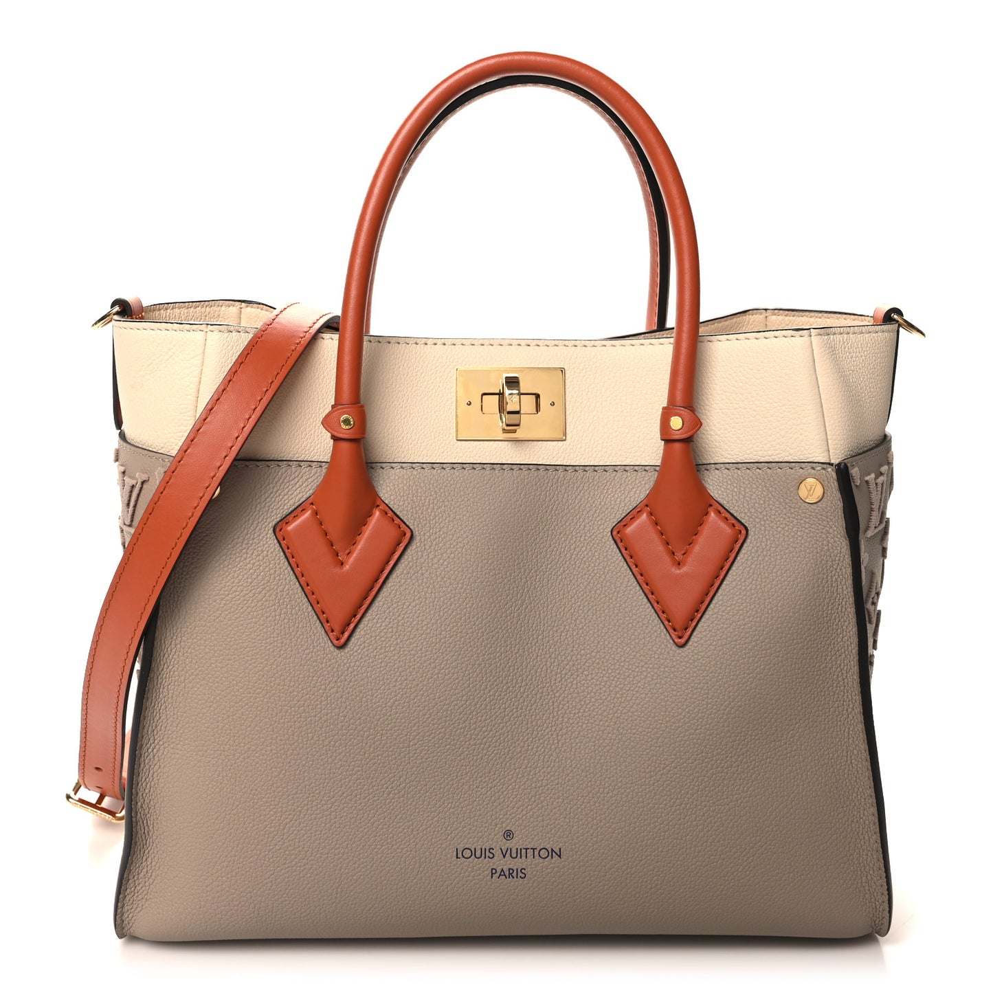 Calfskin Monogram Tufting On My Side Galet