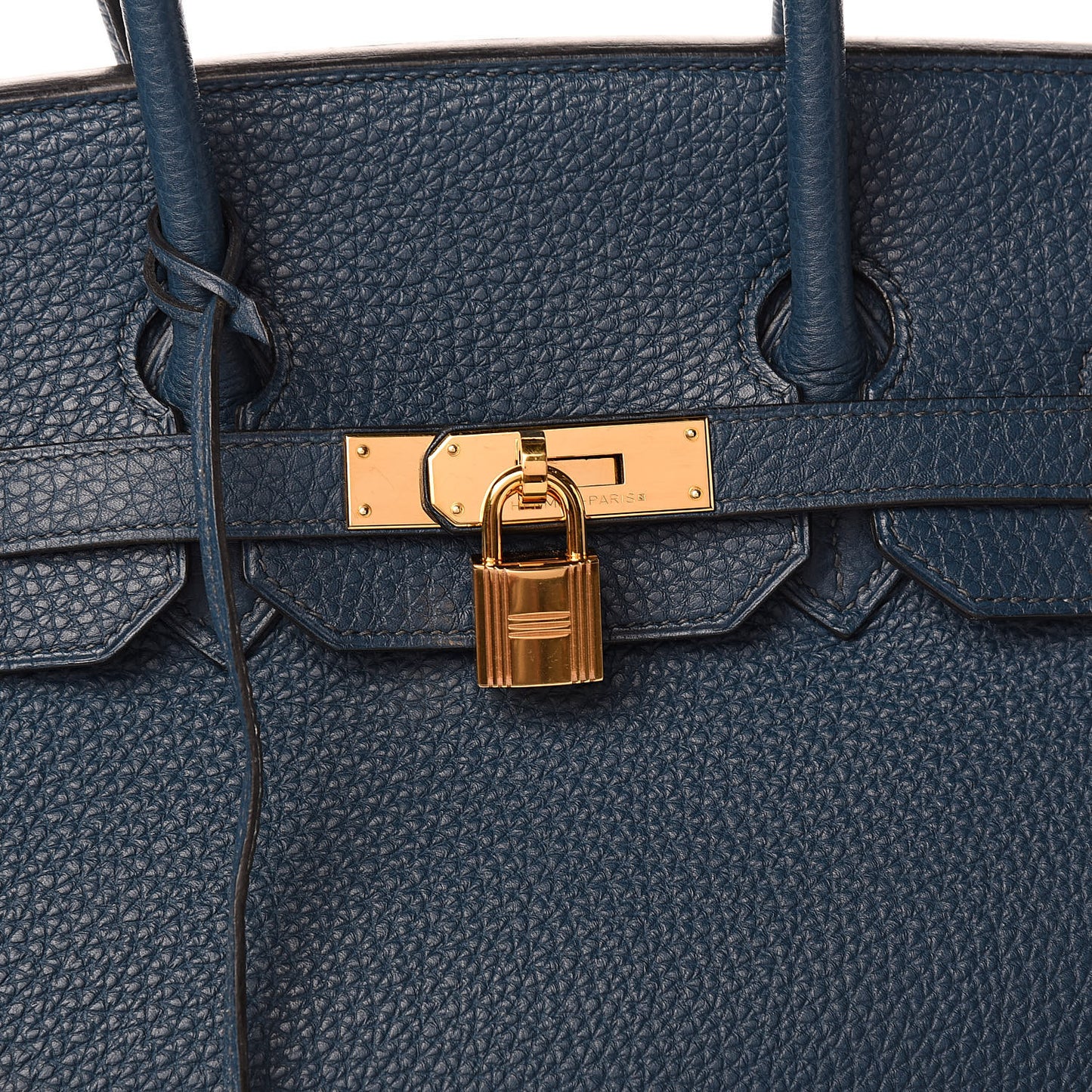 Togo Birkin 35 Bleu De Prusse