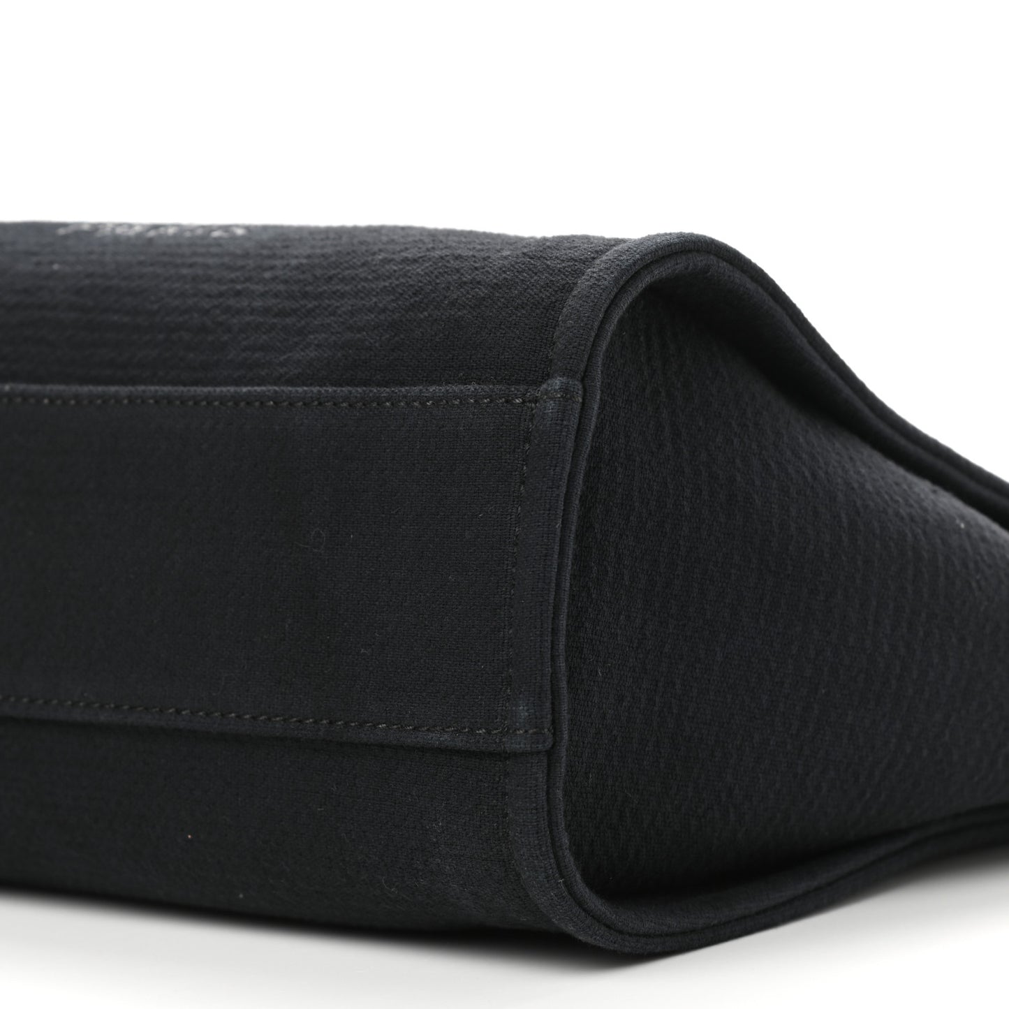 Mixed Fibers Small Deauville Tote Black
