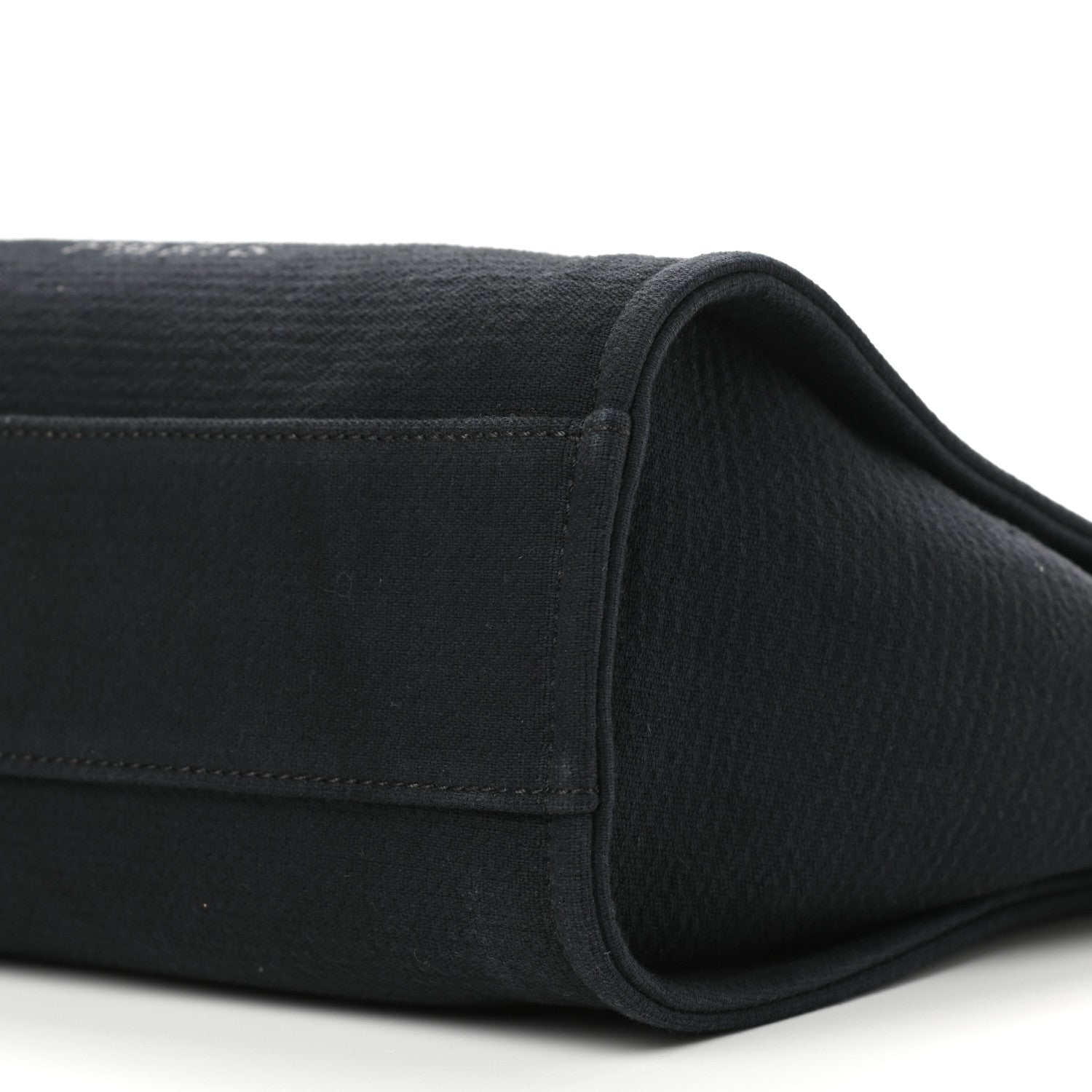 Chanel Mixed Fibers Small Deauville Tote Black 10 of 10