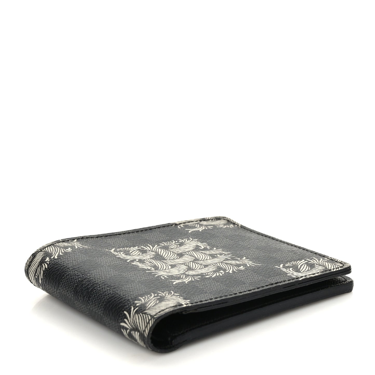 Damier Graphite Rope Slender Wallet White