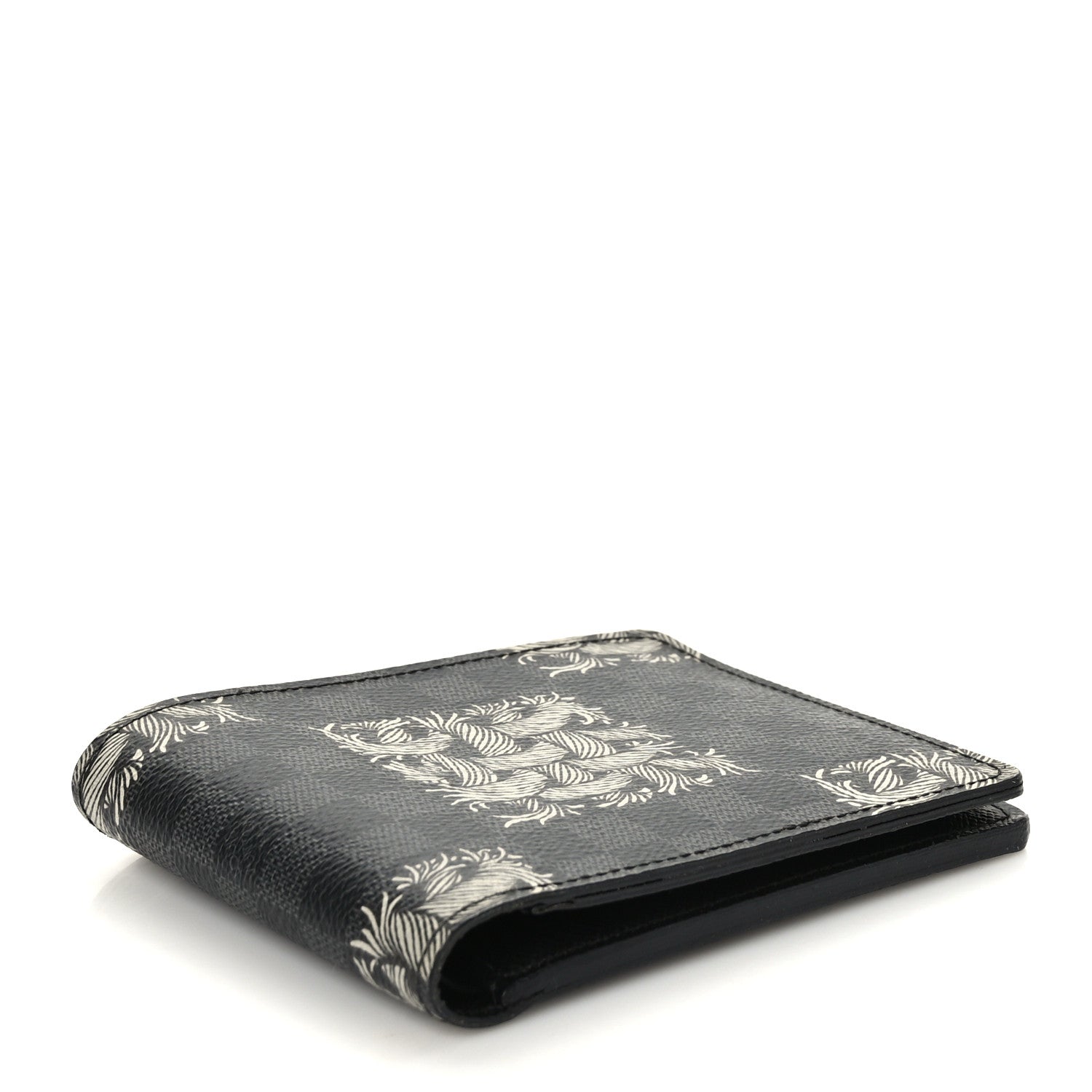 Louis Vuitton Damier Graphite Rope Slender Wallet White 4 of 6