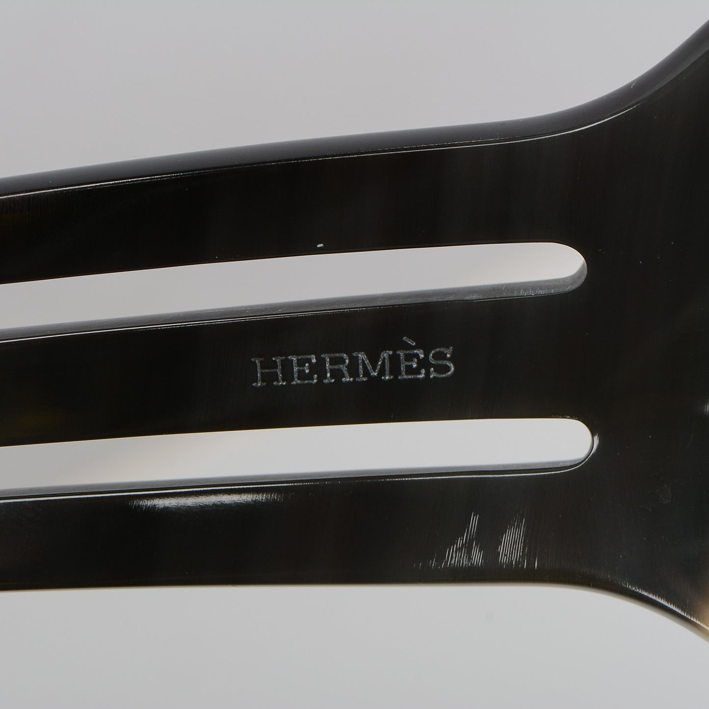 Buffalo Horn Rocaille Hair Comb