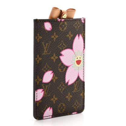 Louis Vuitton Monogram Cherry Blossom Mirror With Case Brown 3 of 11