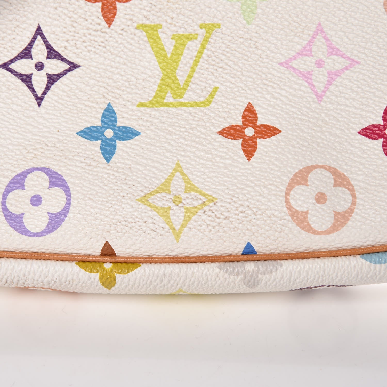 Louis Vuitton Monogram Multicolor Pochette Accessories White 11 of 13