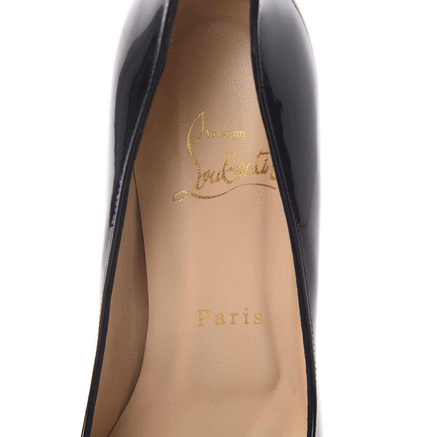 Christian Louboutin Patent Pigalle 85 Pumps 36 Black 6 of 11