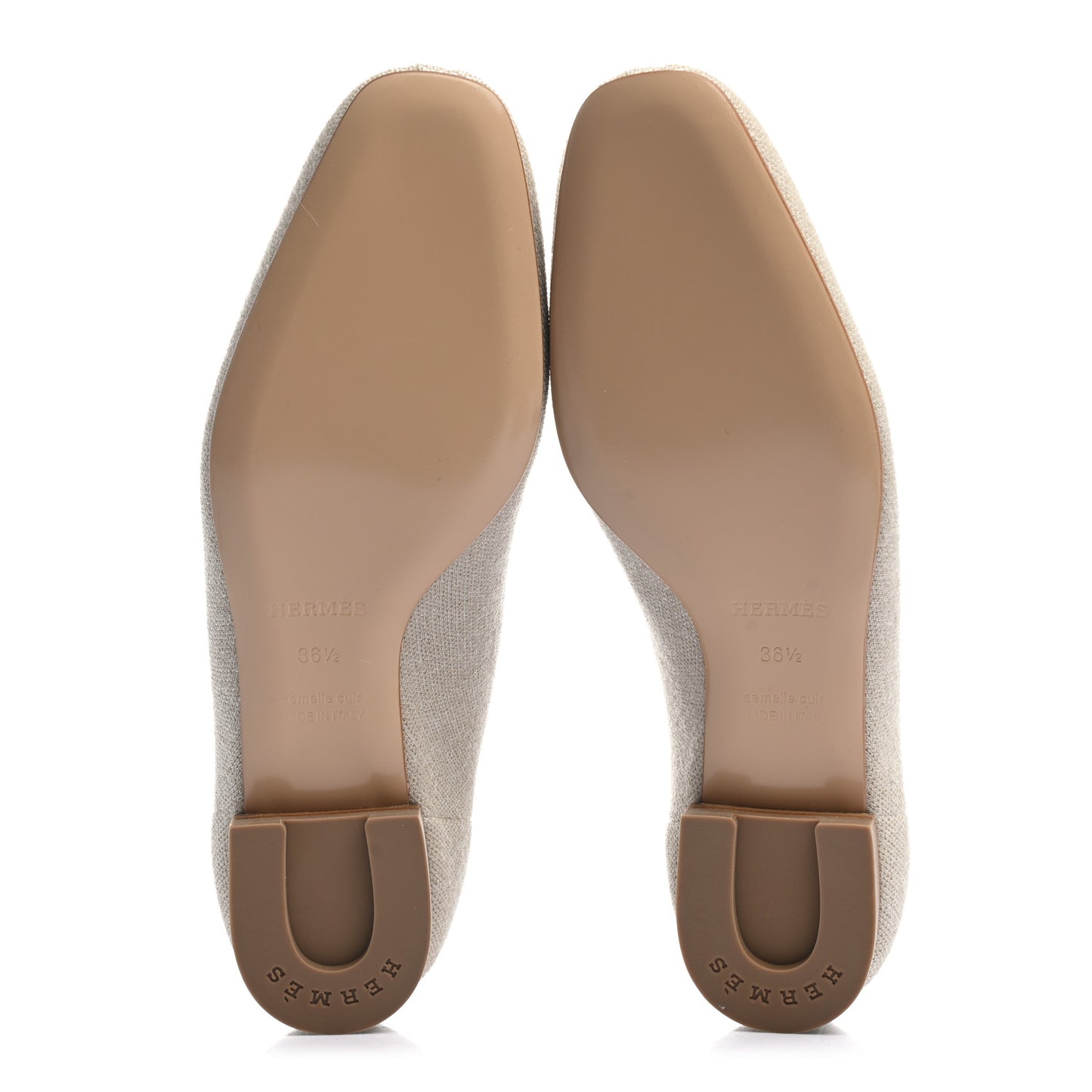 Knit Calfskin Duo Ankle Boots 36.5 Nocciola