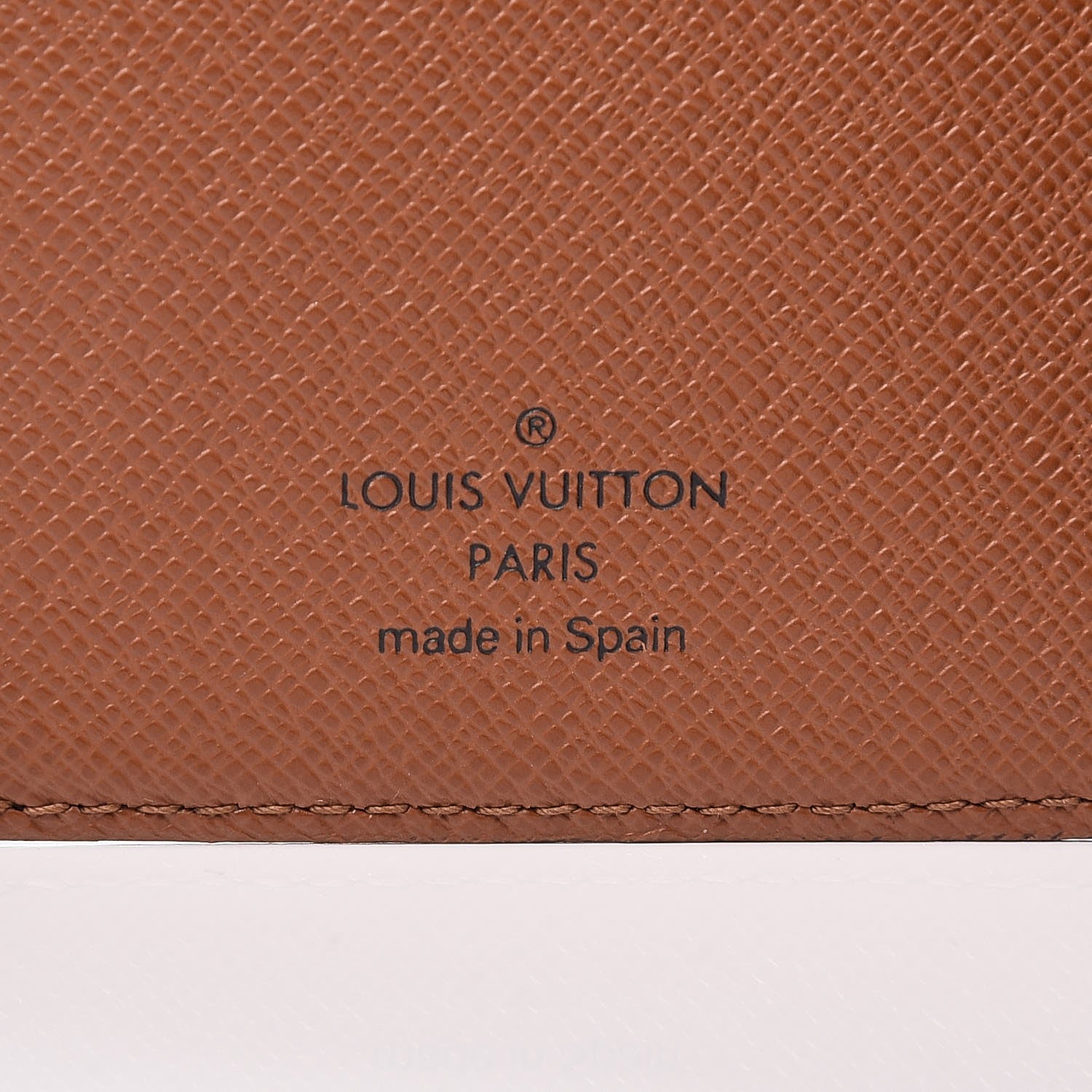 Louis Vuitton Monogram Checkbook Holder Case Wallet 5 of 7