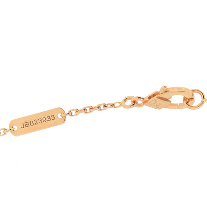 Van Cleef & Arpels 18K Yellow Gold Tiger Eye Vintage Alhambra Pendant Necklace 5 of 5