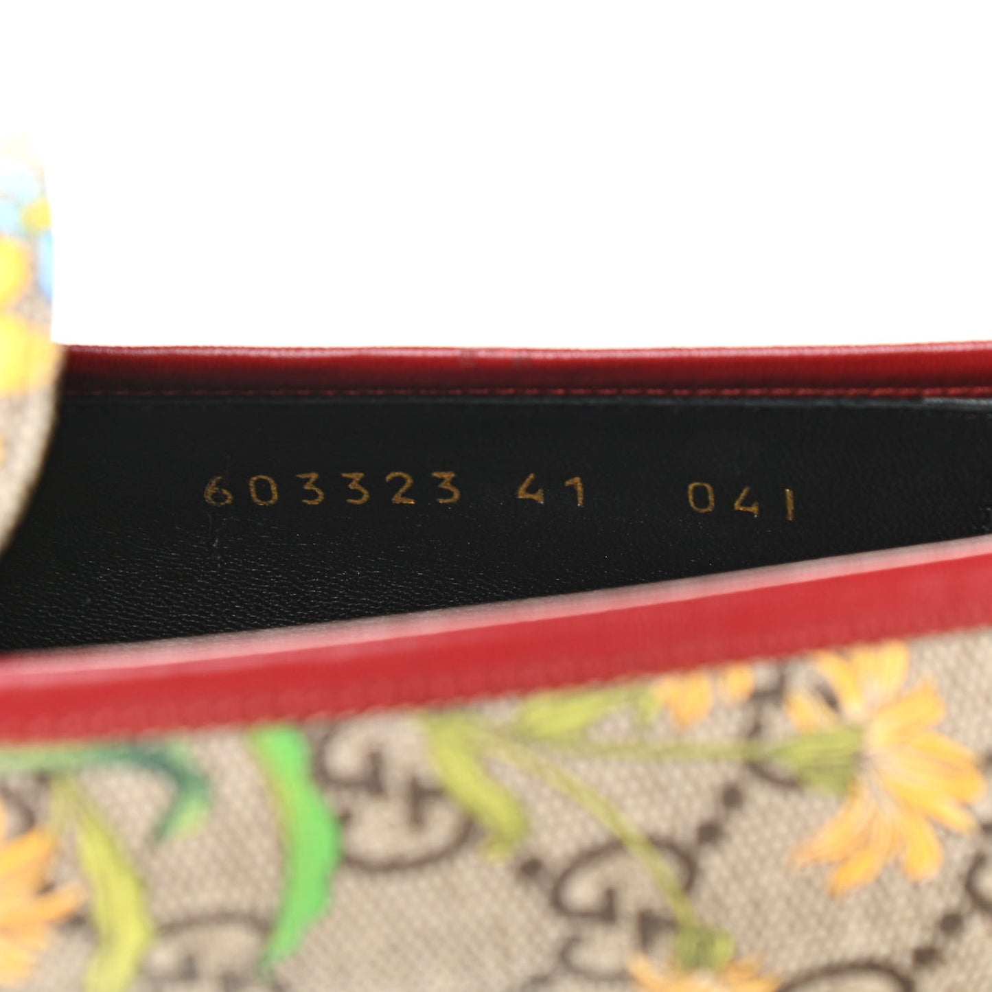 Canvas GG Monogram Flora Horsebit Womens Jordaan Loafers 41 Beige Ebony Multicolor Red