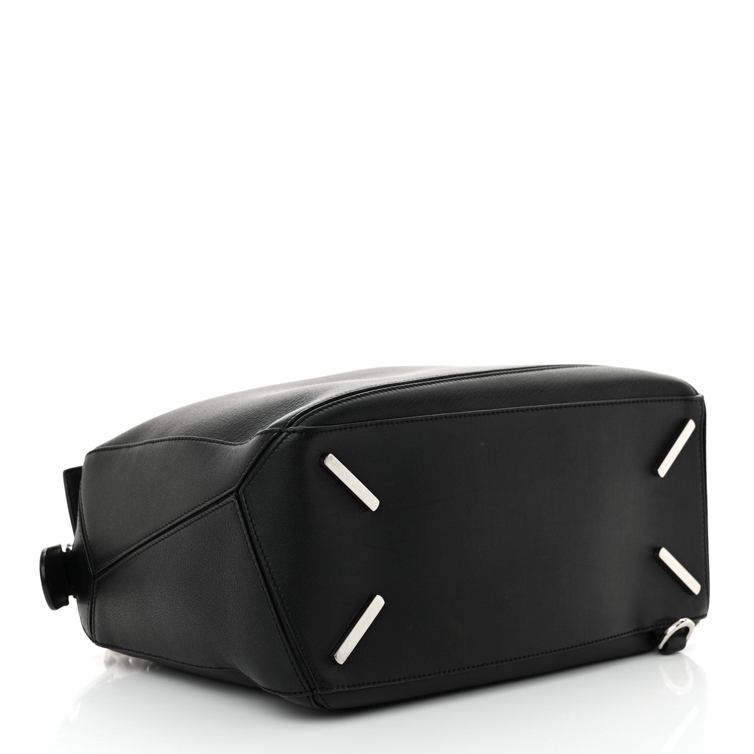 Loewe Calfskin Medium Puzzle Bag Black 4 of 12