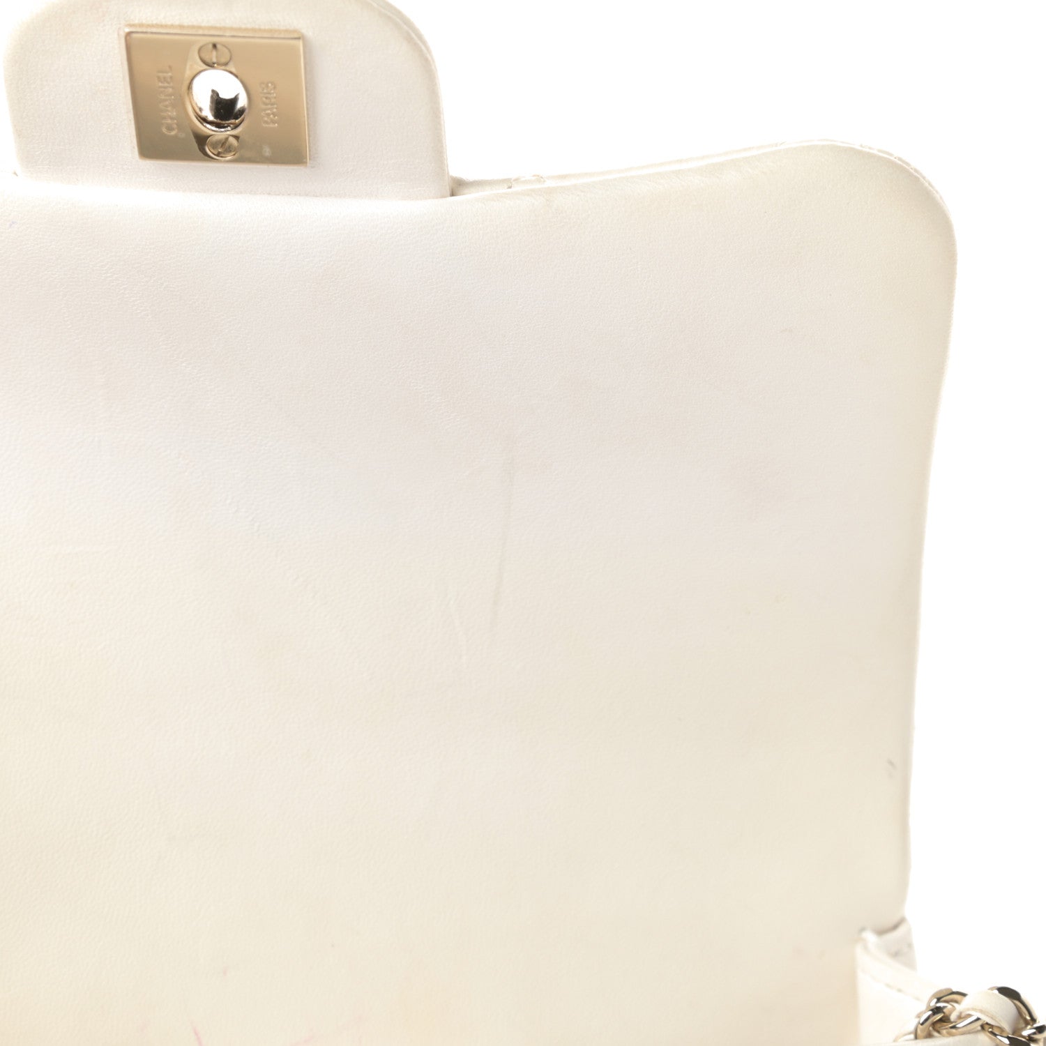 Chanel Lambskin Quilted Small My Precious Flap White 18 of 18