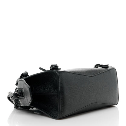 Balenciaga Grained Calfskin Neo Classic Black Hardware Mini City Black 4 of 10
