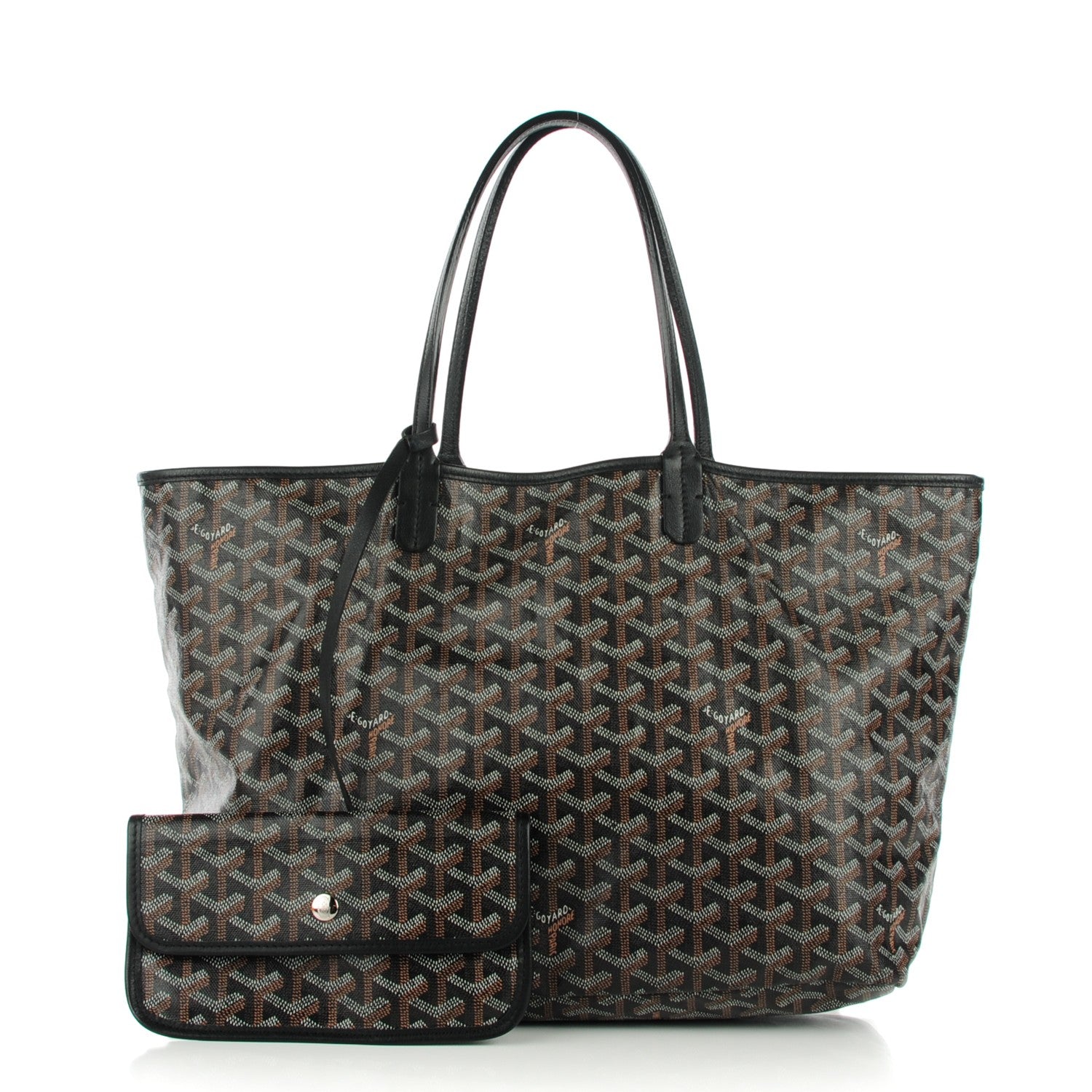 Goyard Goyardine Saint Louis PM Black 1 of 8