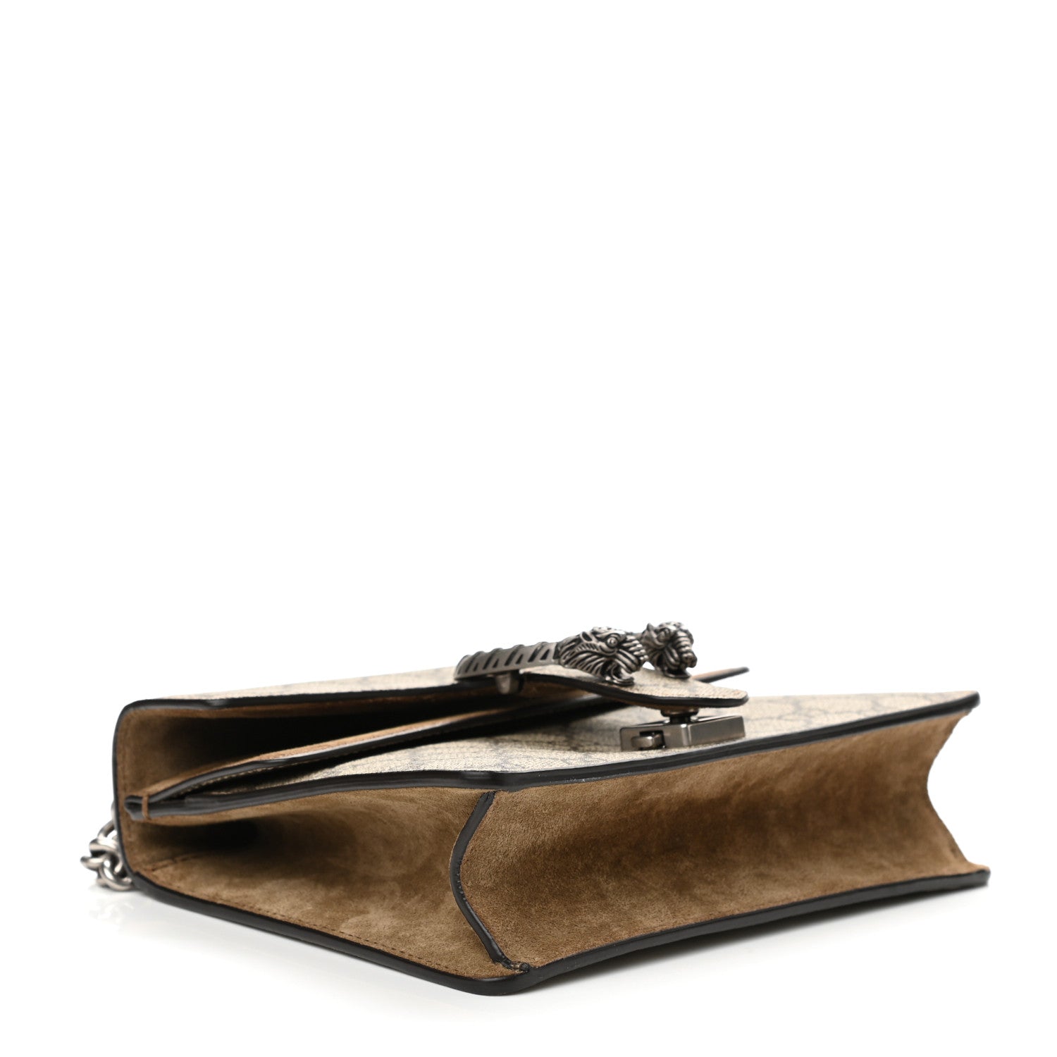Gucci GG Supreme Monogram Mini Dionysus Shoulder Bag Taupe 4 of 12