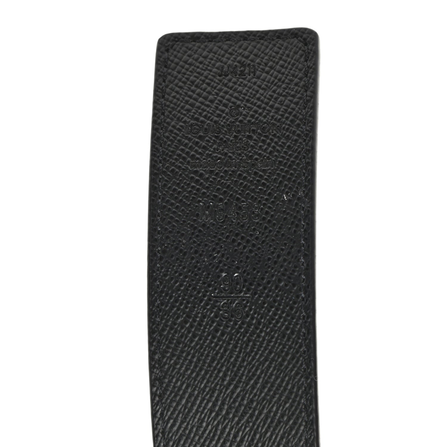 Louis Vuitton Calfskin Monogram 30mm LV Initiales Reversible Belt 90 36 Black 3 of 6