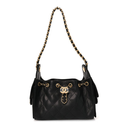 Chanel Caviar Quilted Mini Chanel 25 Handbag Black 1 of 12