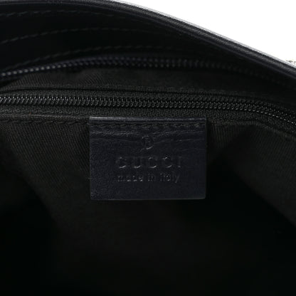 Gucci GG Supreme Monogram Web Flat Messenger Bag Navy 6 of 10