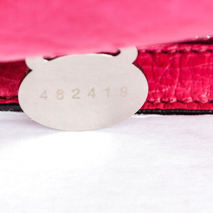 Mulberry Ostrich Bayswater Fuchsia 7 of 8