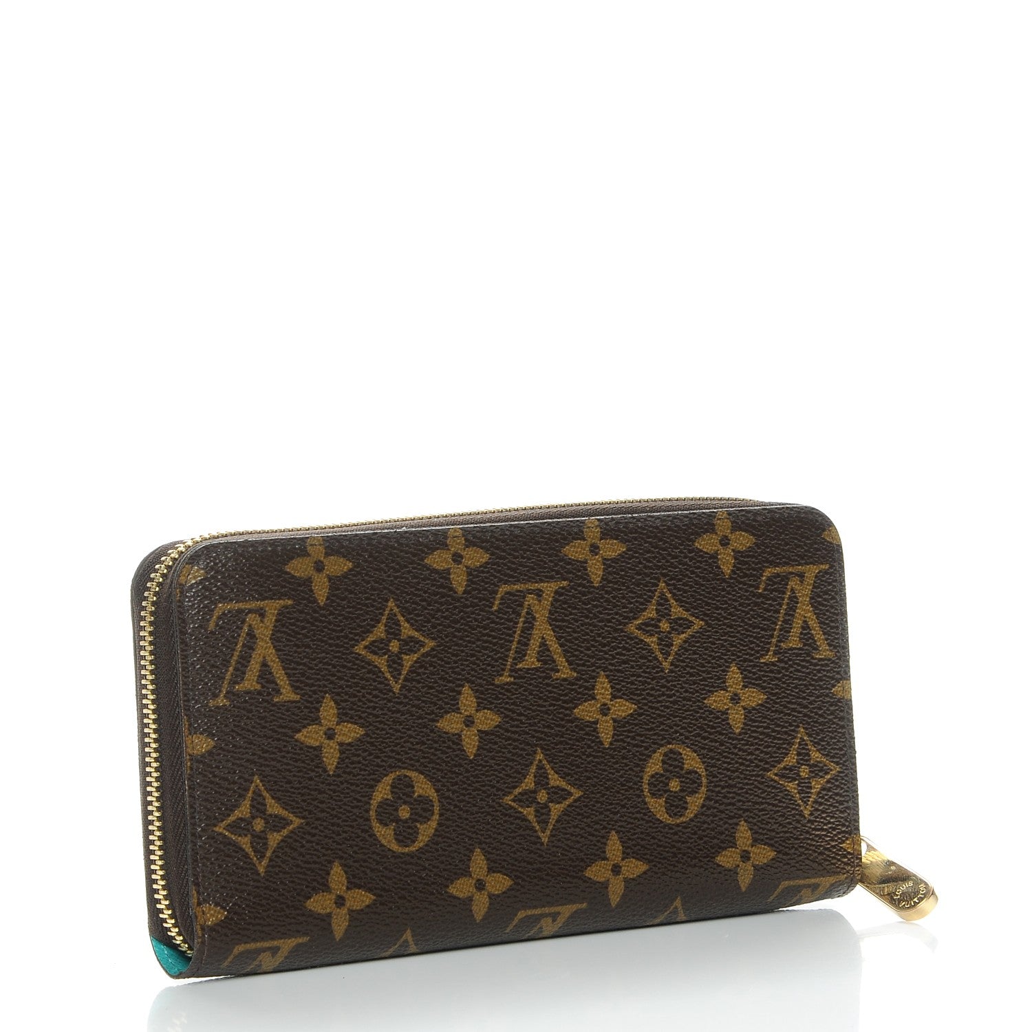 Louis Vuitton Monogram V Zippy Wallet Turquoise 213362 – FASHIONPHILE