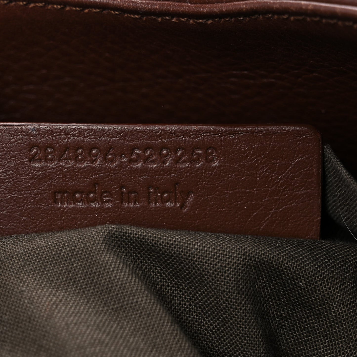 Calfskin Belle de Jour Cabas Tote Brown