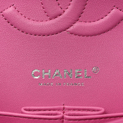 Chanel Lambskin Quilted Medium Double Flap Pink 6 of 11