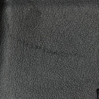 Prada Spazzolato Triangle Patterned Wallet Black 7 of 7