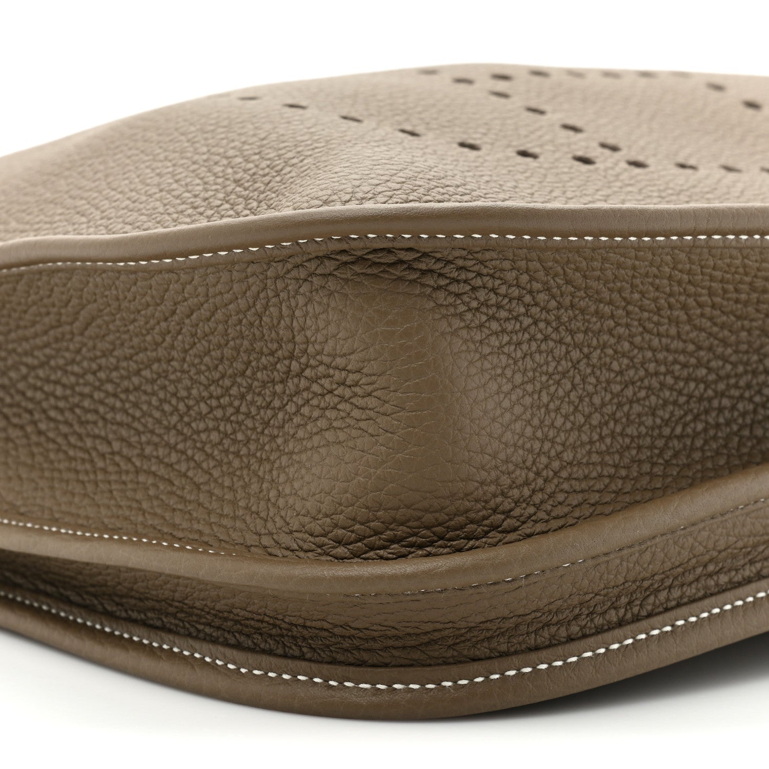 Hermes Taurillon Clemence Evelyne III PM Etoupe 8 of 9