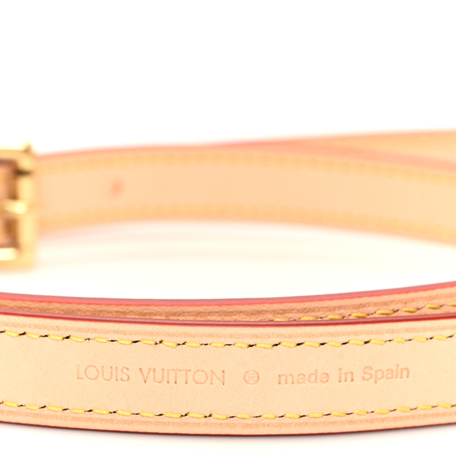 Louis Vuitton Vachetta 16mm Adjustable Shoulder Strap 4 of 5