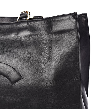 Chanel Calfskin CC Tote Black 14 of 17