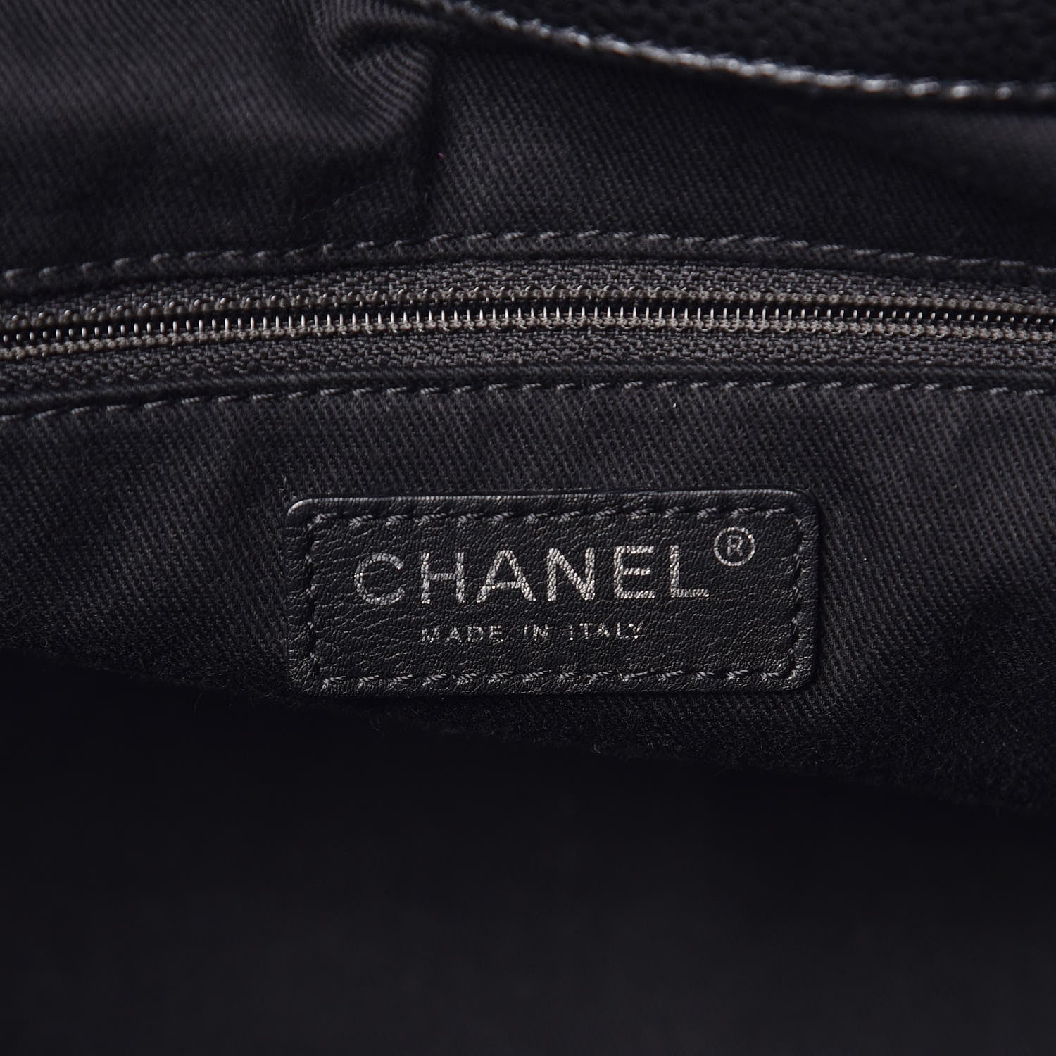 Chanel Caviar Quilted Timeless CC Soft Tote Black 6 of 10