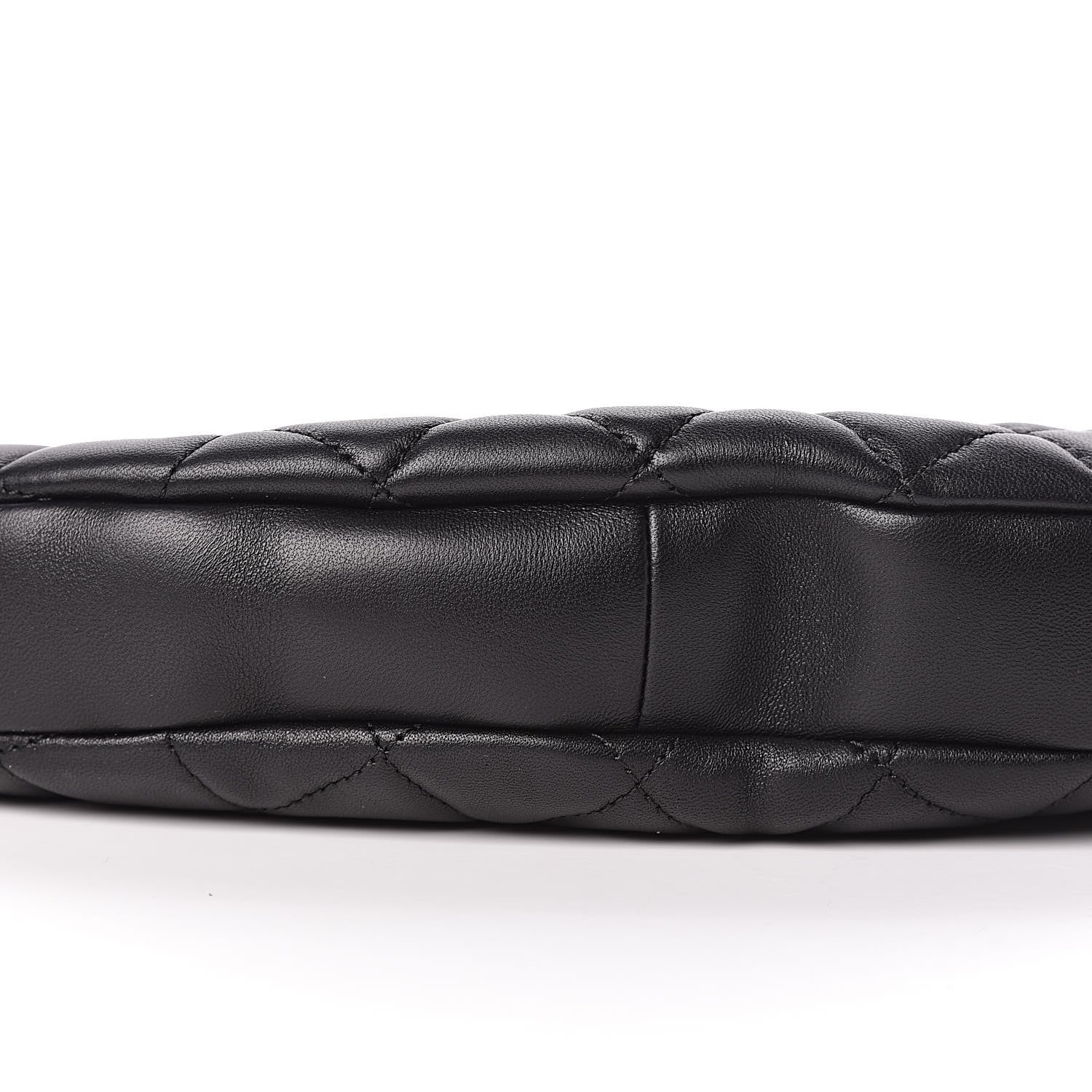 Chanel Lambskin Quilted All About Chains Hobo Black 10 of 11
