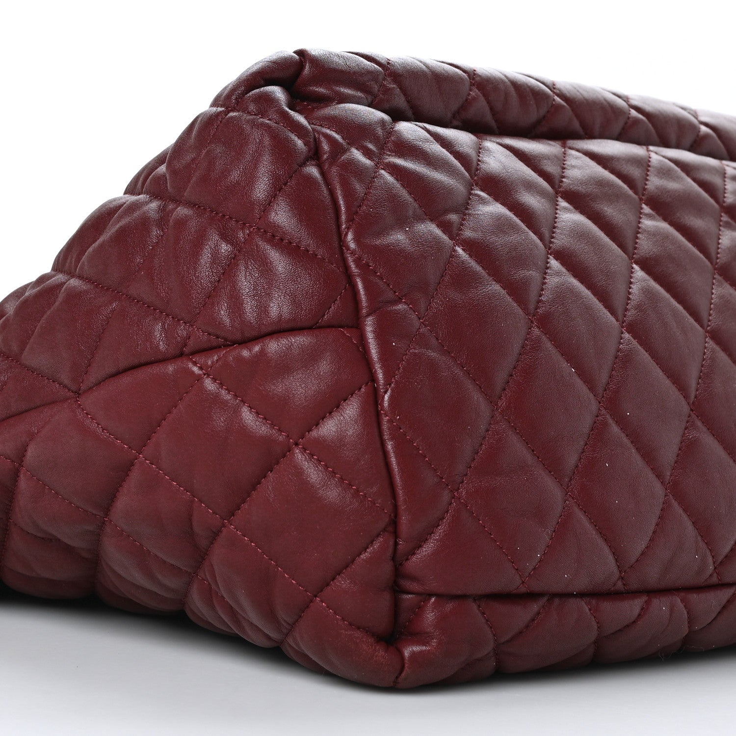 Chanel Lambskin Quilted Medium Coco Cocoon Reversible Tote Black 12 of 14