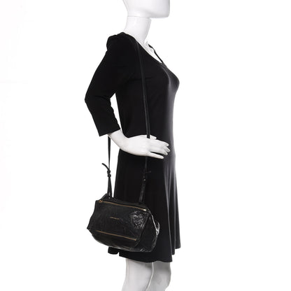 Givenchy Tumbled Sheepskin Mini Pandora Black 2 of 15