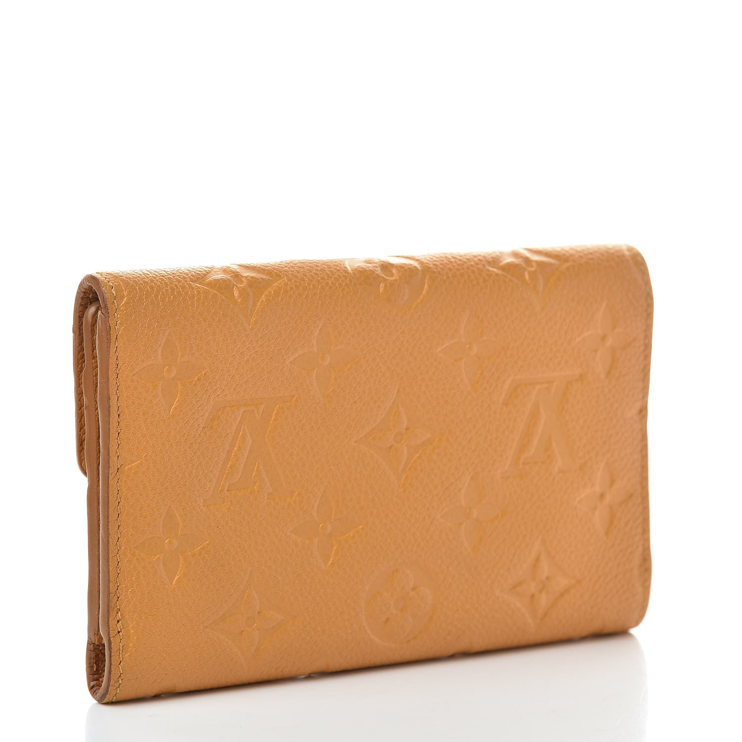 Louis Vuitton Empreinte Compact Curieuse Wallet Safran 3 of 14