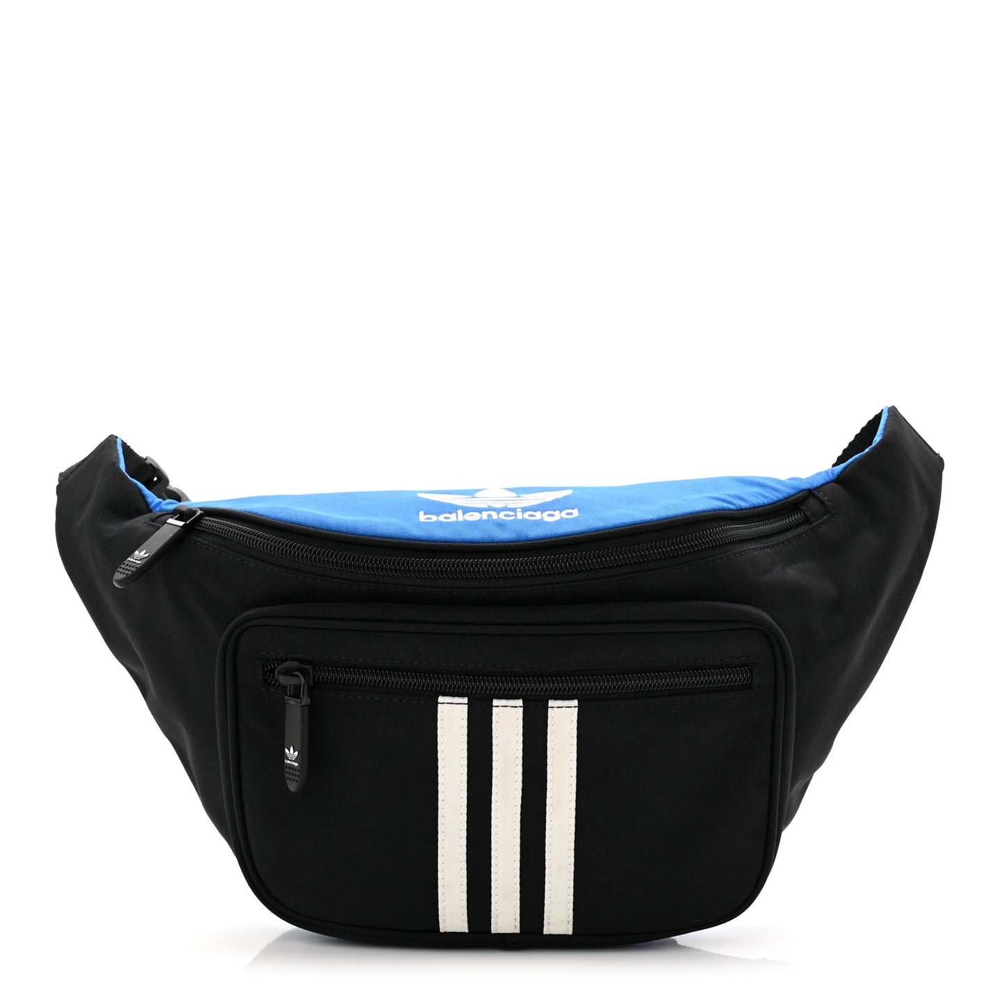 X ADIDAS Nylon Belt Bag Black Blue