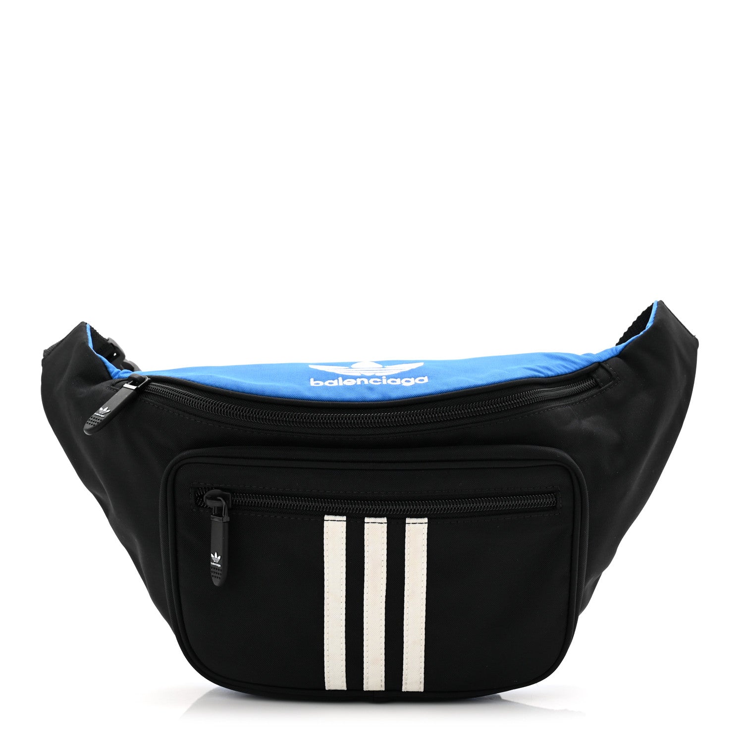 Balenciaga X ADIDAS Nylon Belt Bag Black Blue 1 of 11