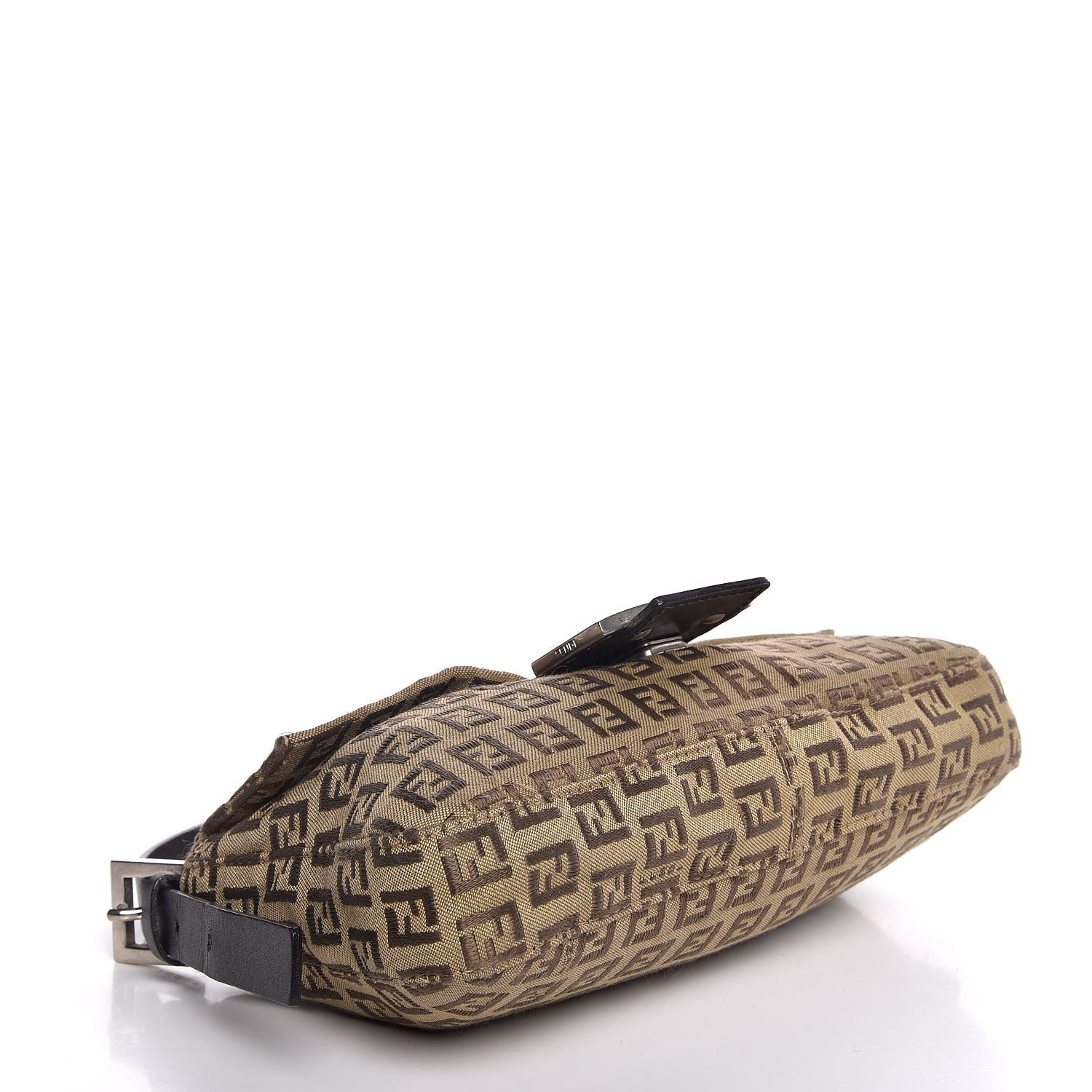 Fendi Zucchino Baguette Dark Brown 4 of 6