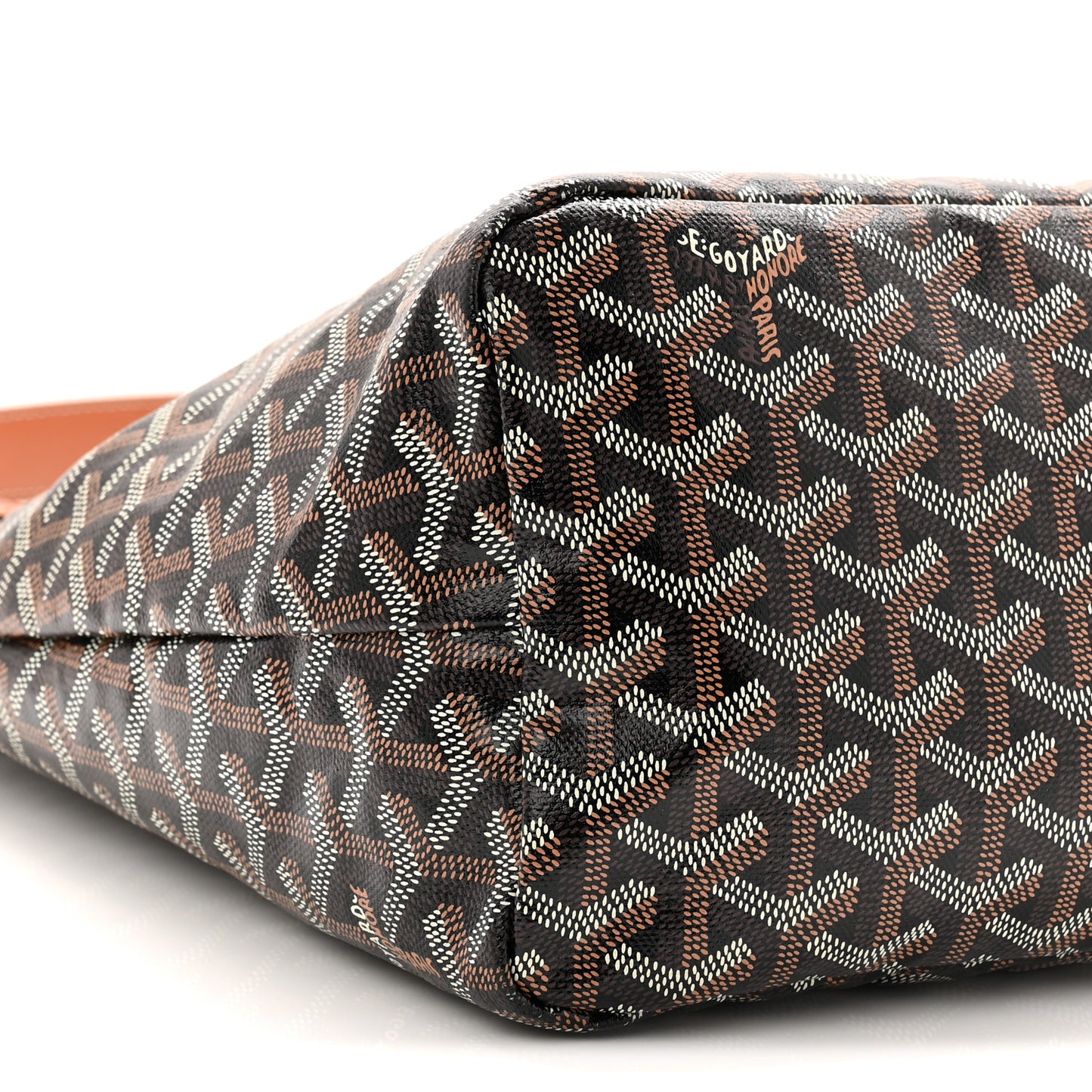 Goyardine Boheme Hobo Black Gold