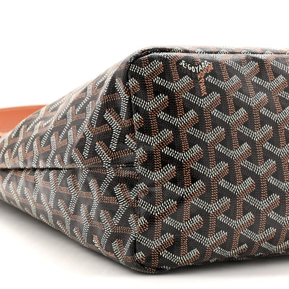 Goyard Goyardine Boheme Hobo Black Gold 10 of 11