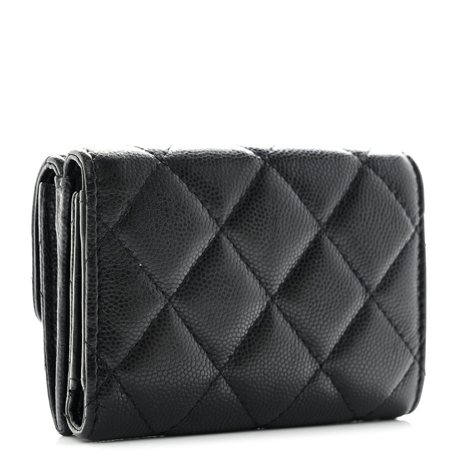 Chanel Caviar Quilted My Everything Small Flap Wallet Black 5 of 21