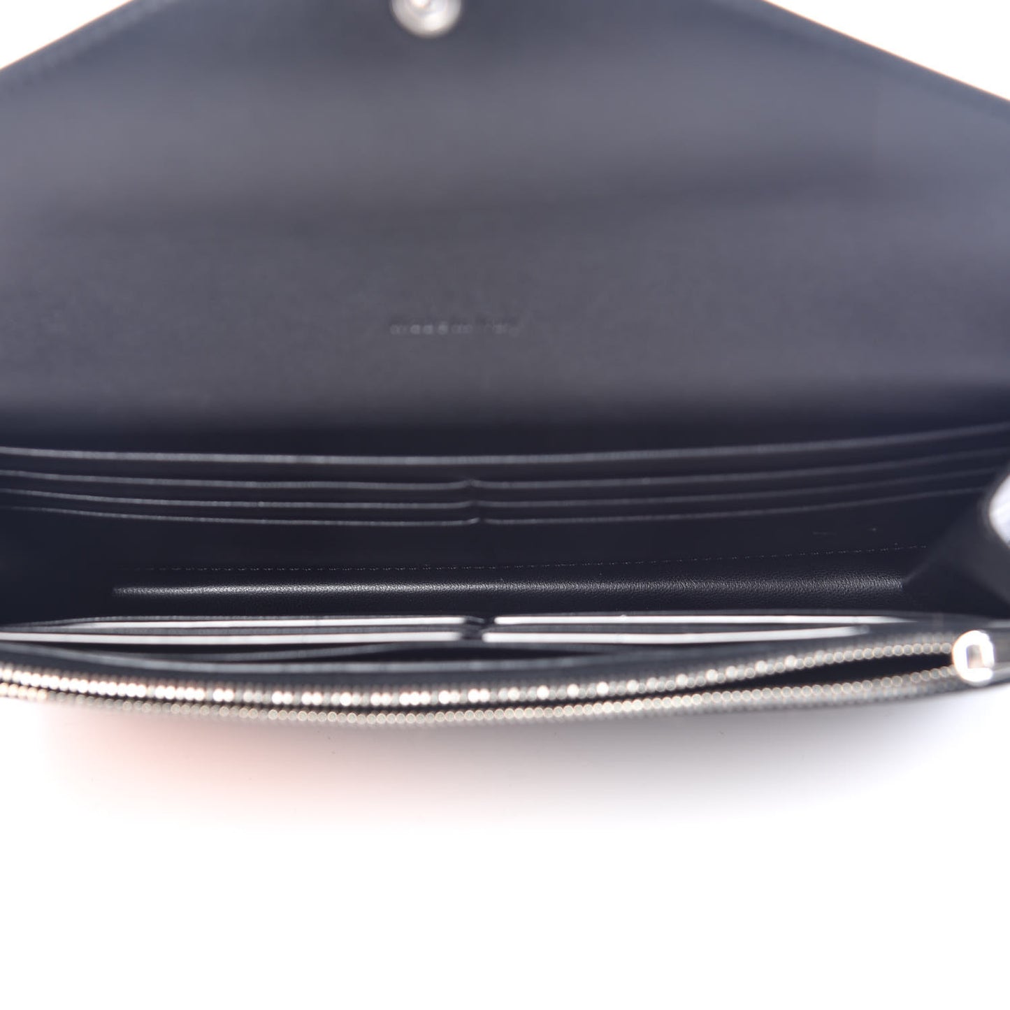 Pony Hair Calfskin Diamond Multifunction Wallet Burgundy
