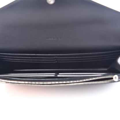 Celine Pony Hair Calfskin Diamond Multifunction Wallet Burgundy 5 of 8