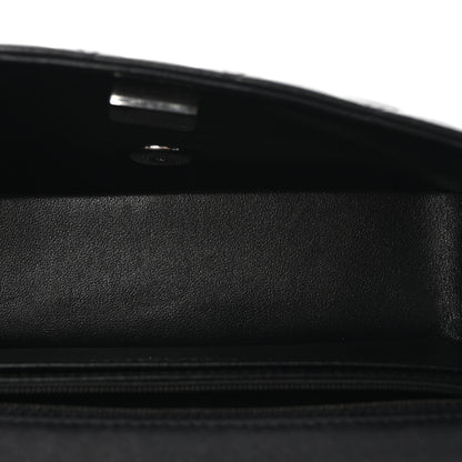 Chanel Lambskin Quilted Mini Rectangular Flap Black 5 of 10