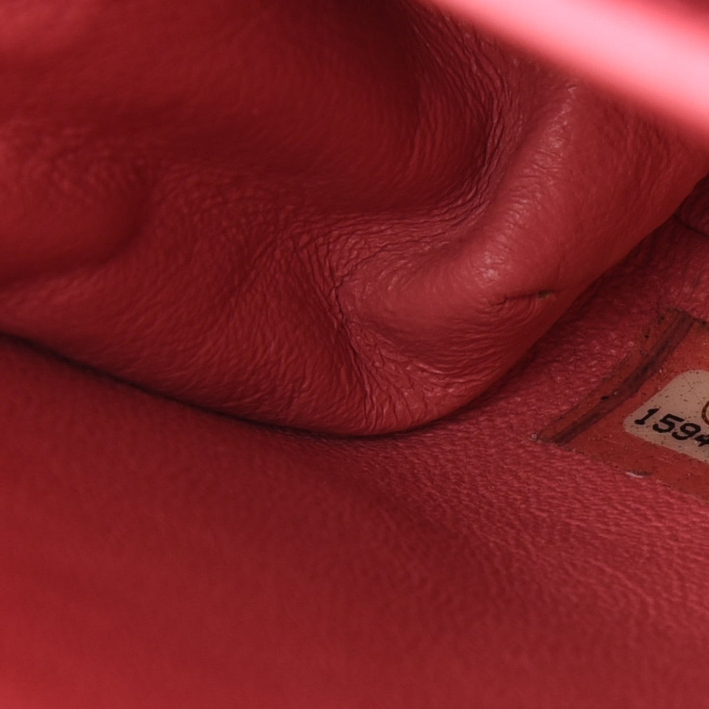 Lambskin Quilted Clutch With Chain Flap Pink