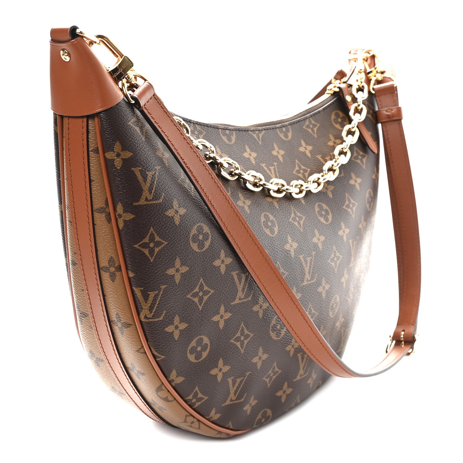 Louis Vuitton Reverse Monogram Loop Hobo 4 of 11