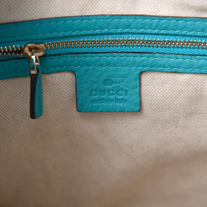 Gucci Calfskin Medium Jackie O Hobo Light Blue 6 of 12