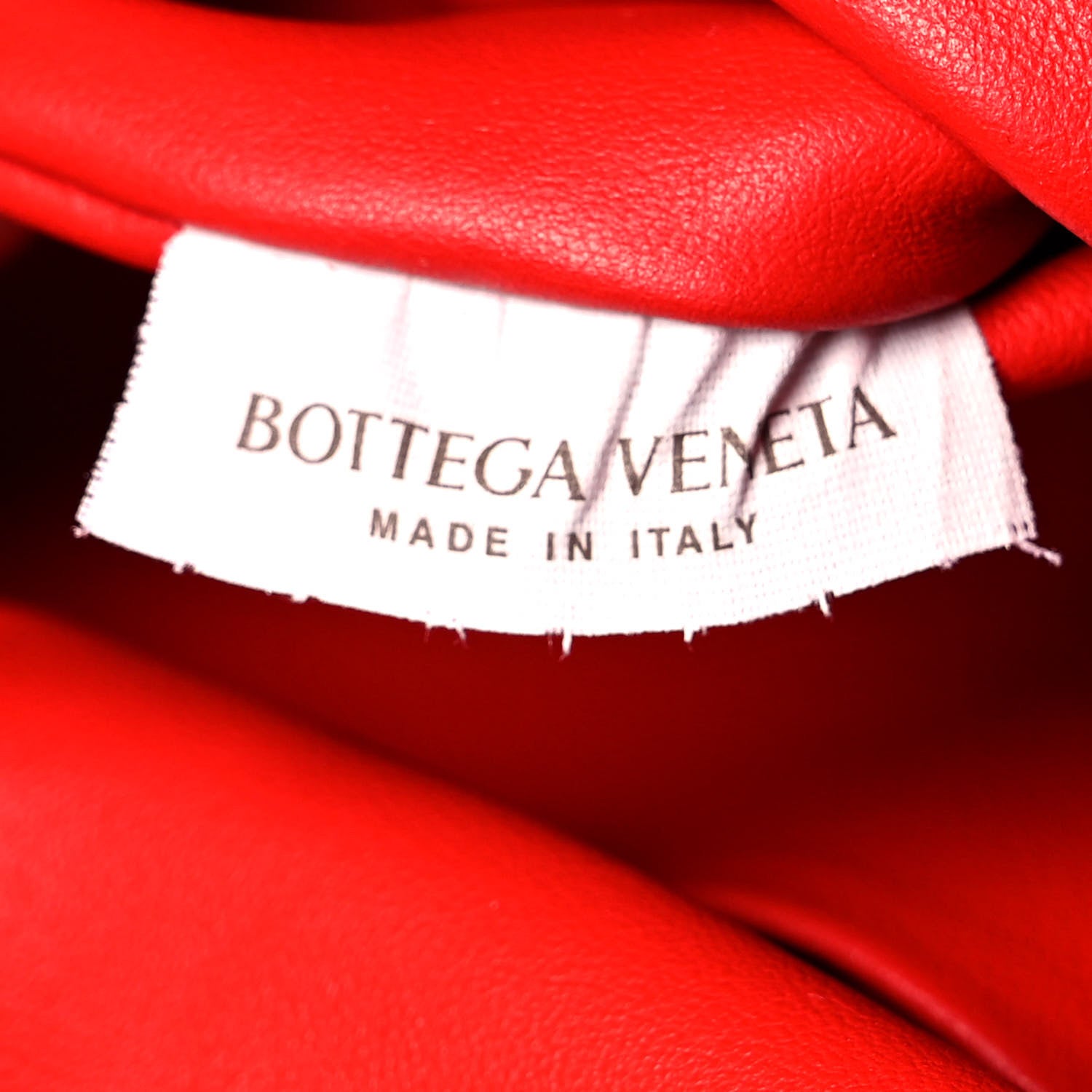 Bottega Veneta Nappa The Fringe Pouch Shoulder Bag Red 6 of 12